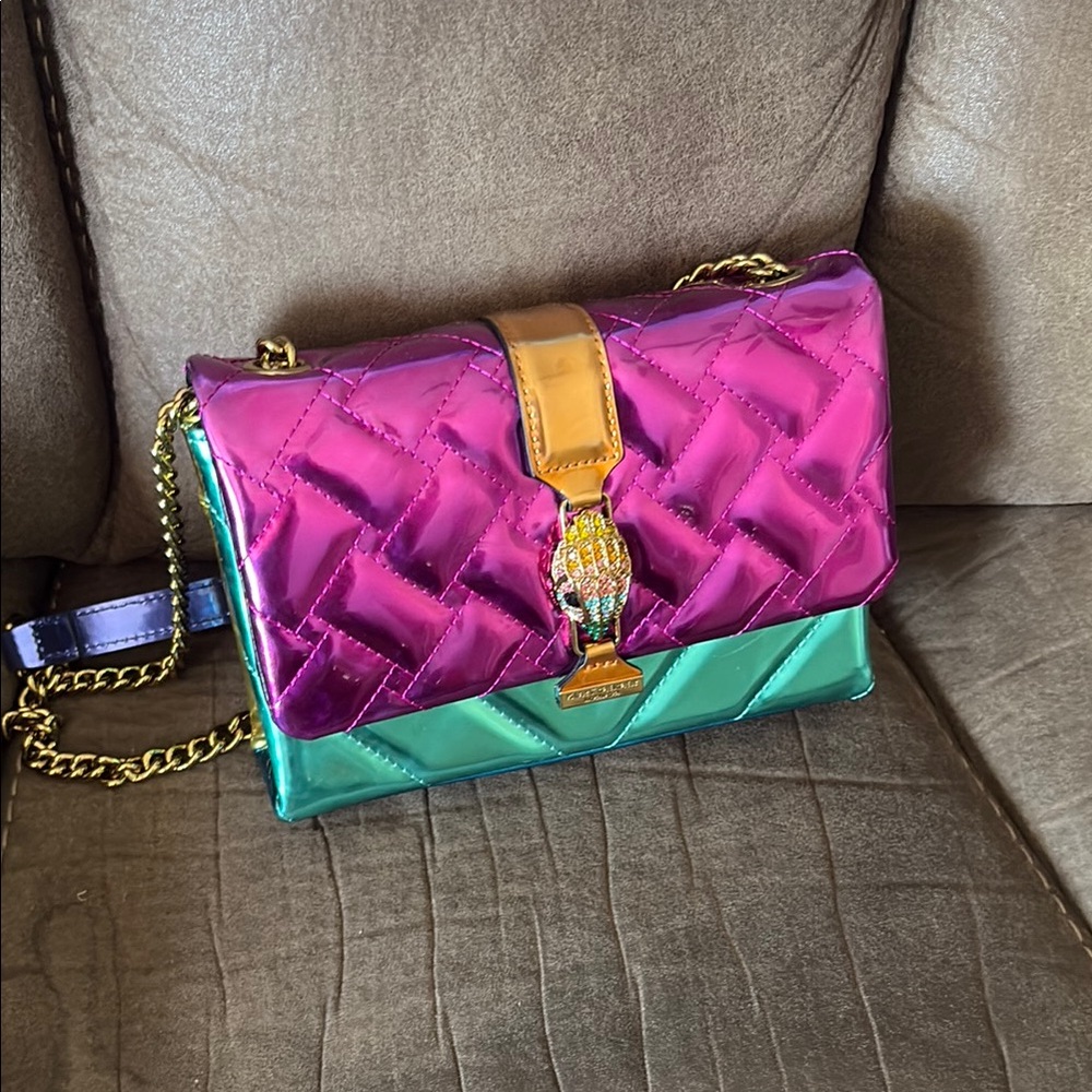 Quilted Multicolor Chain Bag